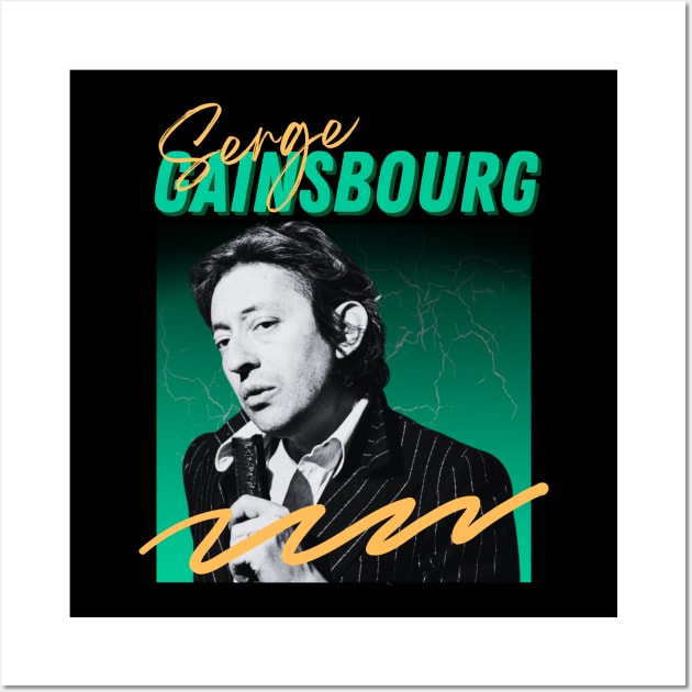 Serge gainsbourg***original retro Wall Art by OtakOtak